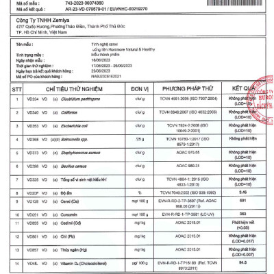 Combo 3 hộp Tinh nghệ Canxi Honimore 288g (18 gói)