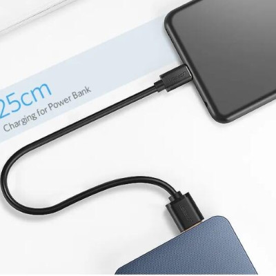 Ugreen UG30161US141TK 2M màu đen Dây USB 2.0 sang Type-C truyền dữ liệu và sạc - HÀNG CHÍNH HÃNG