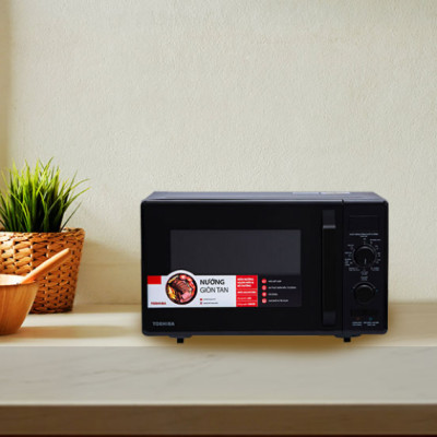LÒ VI SÓNG TOSHIBA MW2-AG24PC(BK)- Hàng chính hãng