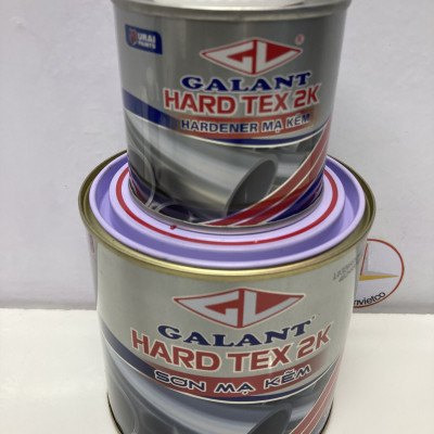 Sơn sắt mạ kẽm không cần lót Galant Hard Tex 2K Sky Blue 402 1L/bộ