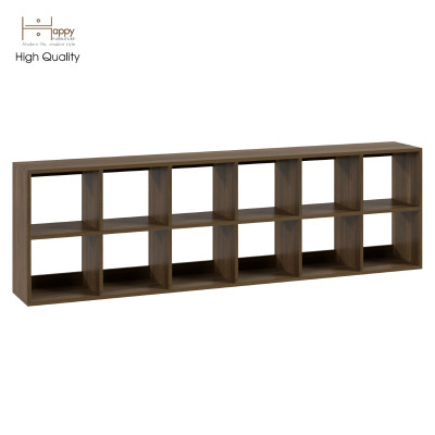 [Happy Home Furniture] ZANE , Kệ sách 2x6 ,200cm x 28cm x 60cm ( DxRxC), KSA_039