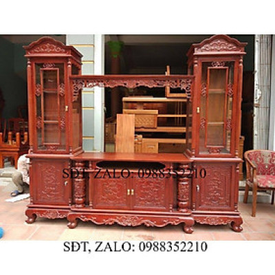 Kệ TiVi kệ kính 2 bên