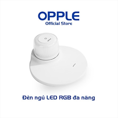 Bộ Đèn Ngủ LED RGB Đa Năng OPPLE NL648 - Ánh Sáng 16 Triệu Màu, Sạc Điện Thoại Không Dây, Đế Nam Châm