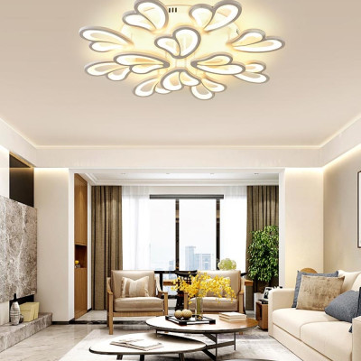 ĐÈN ỐP TRẦN / ĐÈN TRANG TRÍ / ĐÈN PHÒNG KHÁCH / PHÒNG NGỦ AZP-MO981-12 phong cách đương đại, hàng nhập khẩu AZP