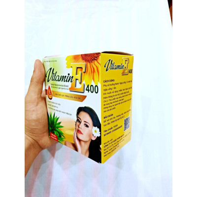 Vitamin E Đại Uy (Hộp 100 Viên)