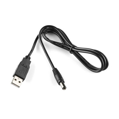Dây Cáp Chuyển USB 5V to DC Jack 3.5*1.35mm Cho Quạt Sạc, Đèn Sạc, Đèn LED, Đài - Hàng Chính Hãng 