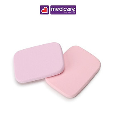 Bông phấn nền Basicare hình chữ nhật 1040