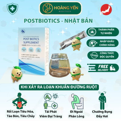 Postbiotics Supplement - Men vi sinh thế hệ mới từ Nhật bản