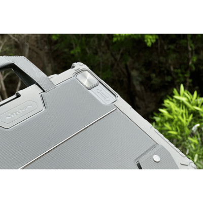 Bao da kèm Bàn Phím cho iPad Pro 11 13 inch M4 2024, ipad Air 6 M2 / Air4 / Air5 / Pro 11 inch M1 - M2 hiệu Nillkin Carry Go Có Đèn Nền Tay Cầm Từ Tính Di Động / Đèn nền 7 Màu / Độ Sáng 4 Mức - Hàng chính hãng