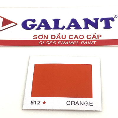 Sơn dầu Galant màu Crange 512 375ml