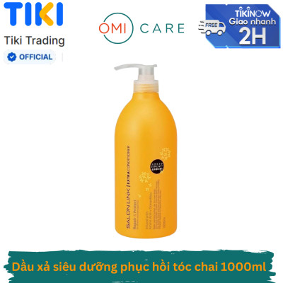 Dầu xả siêu dưỡng phục hồi tóc hư tổn chứa chiết xuất hoa mộc vàng salon link 1000 ml/chai
