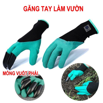 Bao  tay làm vườn có móng vuốt để cào ,bới đất ,chăm sóc cây , chống thấm nước , bảo vệ  tay khỏi đất bẩn ,các hóa chất từ phân bón , thuốc trừ sâu ,  diệt cỏ  tránh  tổn thương do va chạm với vật sắc nhọn , cành cây, co giãn đàn hồi tốt  , dễ vệ sinh