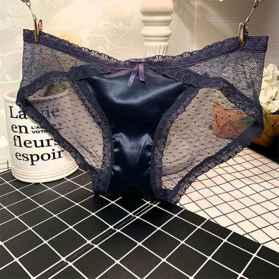 COMBO 5 QUẦN LÓT NỮ PHI LỤA PHỐI REN 838