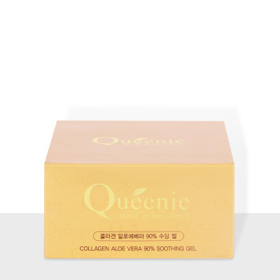 GEL DƯỠNG ẨM 90% TINH CHẤT LÔ HỘI BỔ SUNG COLLAGEN QUEENIE 300ML - MỸ PHẨM HÀN QUỐC