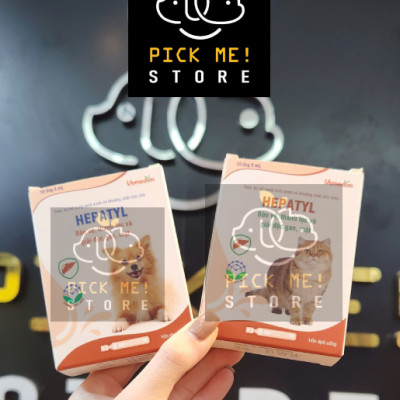 Vemedim Hepatyl Giúp Bổ Gan, Giải Độc Gan, Bảo Vệ và Thanh Lọc Gan Cho Chó Mèo - Dạng ống Dễ Uống