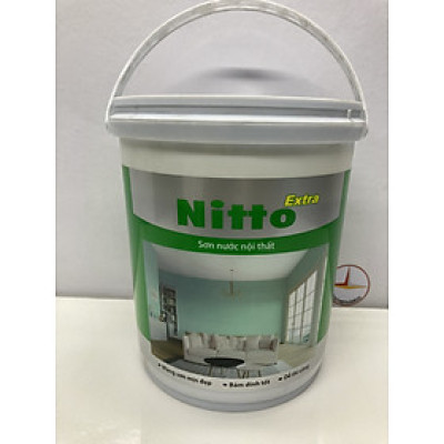 Sơn Nước Toa Nitto Extra nội thất màu vàng kem 8792_4L