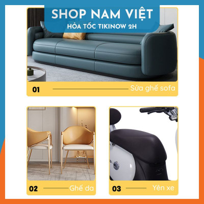 Miếng Dán Da Vá Ghế Da, Yên Xe, Ghế Simili