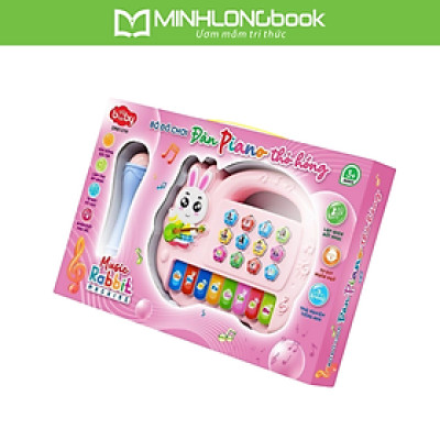 Đồ Chơi DUKA: Đàn Piano Thỏ Hồng Kèm Micro - DK81316