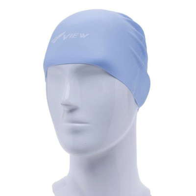 Bộ Kính Bơi View V500S-CLB (Xanh Trắng) Và Nón Bơi View V31-CLB (Xanh Nhạt)