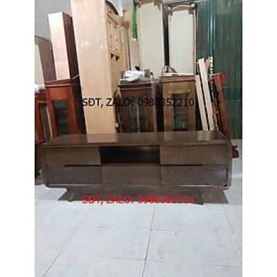 Kệ tivi gỗ Sồi Nga kiểu Hàn Quốctừ 1m8 đến 2m2