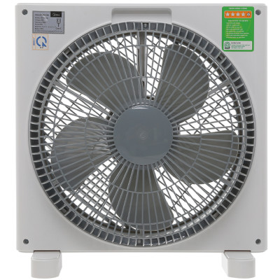 Quạt Hộp Midea KYT30-15A (Hàng Chính Hãng, Công suất 40W, 5 Cánh, Chỉnh Gió 4 Tốc Độ, Có Chức Năng Hẹn Giờ)