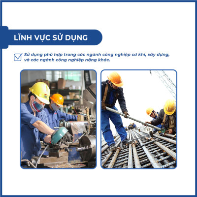 Găng tay bảo hộ Jogger Constructor phủ cao su Pu siêu bám, chắc tay, ôm tay