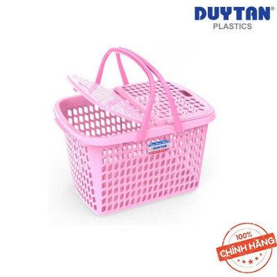 Combo 10 Giỏ Nắp Nhí Nhựa Duy Tân No.0381 | TriTin