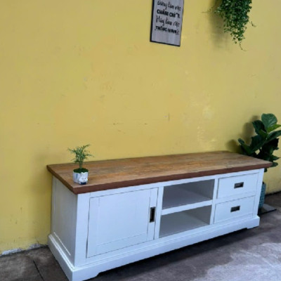 Kệ tivi gỗ Tundo kích thước ngang 179 x sâu 48 x cao 61 cm