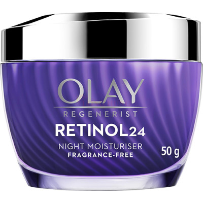 Kem dưỡng trẻ hóa da ban đêm Olay Regenerist Retinol 24 Night Moisturiser (50g) - Hàng chính hãng