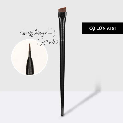 Cọ Dẹp kẻ eyeliner tém xéo chân mày Trang Điểm Mắt Siêu Mỏng Thiết Kế Sợi Lông Mịn Tiện Dụng
