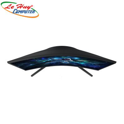 Màn Hình Gaming SAMSUNG Odyssey G5 G55C LS27CG552EEXXV (27.0 inch - 2K - VA - 165Hz - 1ms - FreeSync - HDR10 - Curved) - Hàng chính hãng 