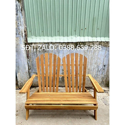 Ghế quạt gỗ đôi, ghế vua xếp gọn