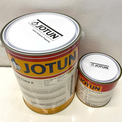 Sơn hai thành phần Jotun Hardtop AX Base 5 màu vàng RAL 1028 _ 5L/bộ