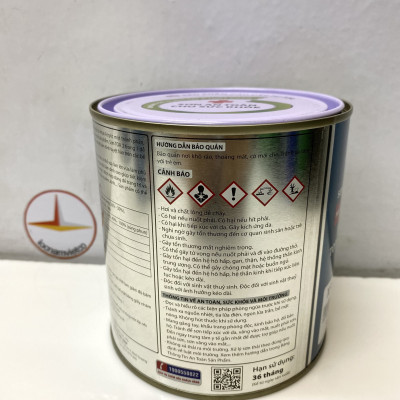 Sơn sắt mạ kẽm Toa 2 trong 1 màu nâu 720 _ 800G