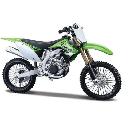 Đồ Chơi Lắp Ráp Mô Hình Xe Mô Tô Kawasaki KX TM 450F 1:12 - Maisto 39175/MT39051AL