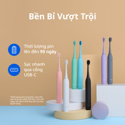 [Chính Hãng] Combo 3 Đầu Bàn Chải Điện Zenyum Sonic Thay Thế MỚI 2.0- Màu Hồng San Hô - Công Nghệ Singapore - HOT