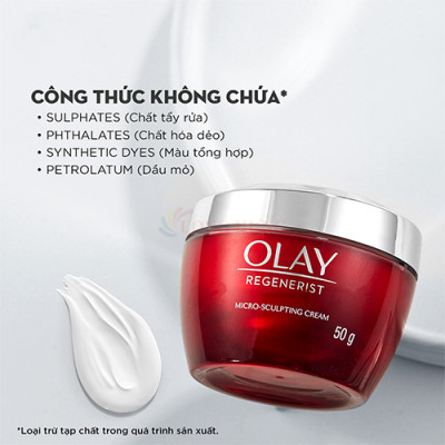Kem dưỡng ban ngày Olay Regenerist Micro Sculpting Cream (50g) - Hàng chính hãng