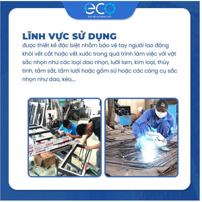 Găng tay chống cắt 3M ( Cấp độ 1, Cấp độ 3, Cấp độ 5 ) chống đâm xuyên, xé rách, mài mòn