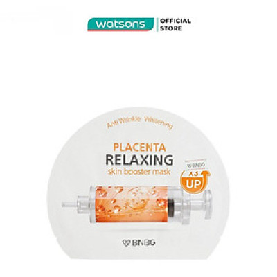 Mặt Nạ BNBG Truyền Năng Lượng, Phục Hồi Da Skin Booster Placenta Mask 30ml