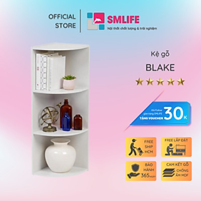 Giá sách giá đựng tài liệu gỗ công nghiệp SMLIFE Blake