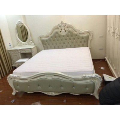 Combo giường bàn phấn táp cao cấp