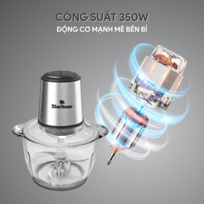Máy Xay Thịt 2 Lưỡi Kép BlueStone CHB-5145 (2 Lít) - Hàng chính hãng