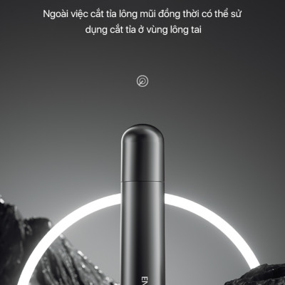 Máy tỉa lông mũi Enchen EN005 Bỏ túi tiện lợi Dễ dàng làm sạch nhanh - Hàng chính hãng