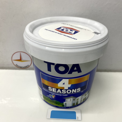 Sơn phào chỉ trong và ngoài nhà Toa 4 Seasons Tropic Shield màu C- 7407_1L