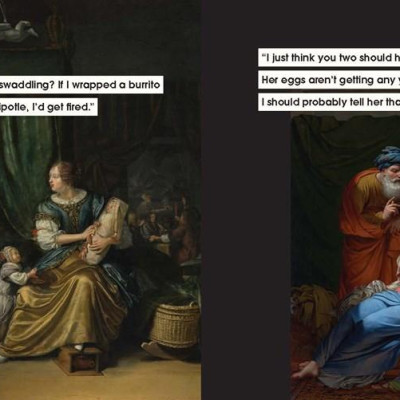 Sách - Parenting Advice to Ignore in Art and Life by Nicole Tersigni (UK edition, Hardcover)