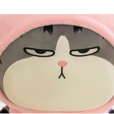 Gấu bông mèo hoàng thượng – Quà tặng thú nhồi bông mèo mặt quạu siêu dễ thương – Size từ 25 đến 60 cm – Gối ôm cho bé ngủ ngon