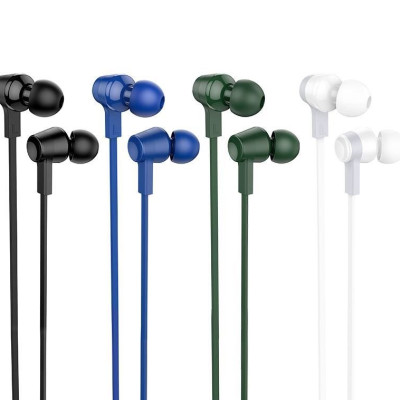 Tai nghe cắm dây chân 3.5mm chống gãy, âm thanh sống động có mic M86 giao màu ngẫu nhiên - hàng chính hãng