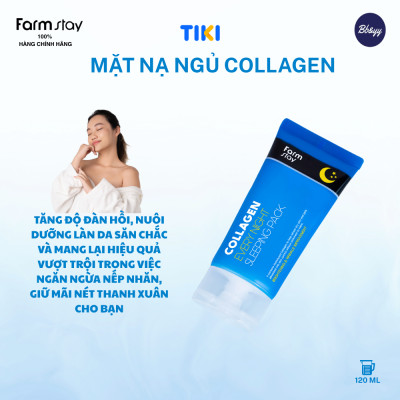 Mặt Nạ Ngủ Collagen _ Collagen Every Night Sleeping Pack