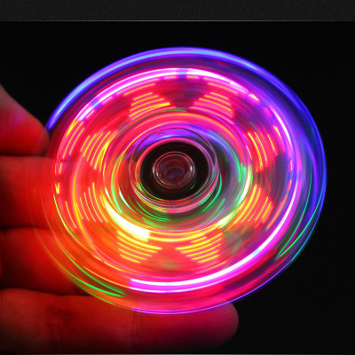Con Quay Có Đèn Led Spinner Trong Suốt 