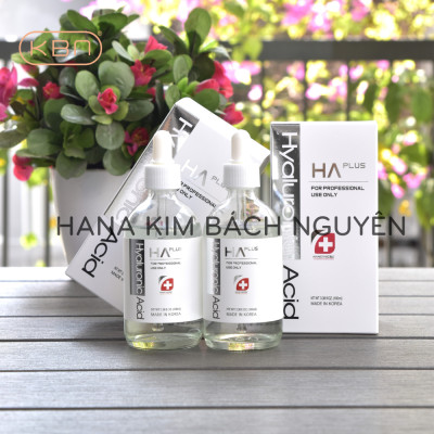 COMBO 2 CHAI SERUM HA PLUS - 100ml (Dưỡng Ẩm, Căng Bóng, Sáng Da, Mờ Nếp Nhăn) Hàng Chính Hãng + Tặng 50g Mặt Nạ Dẻo